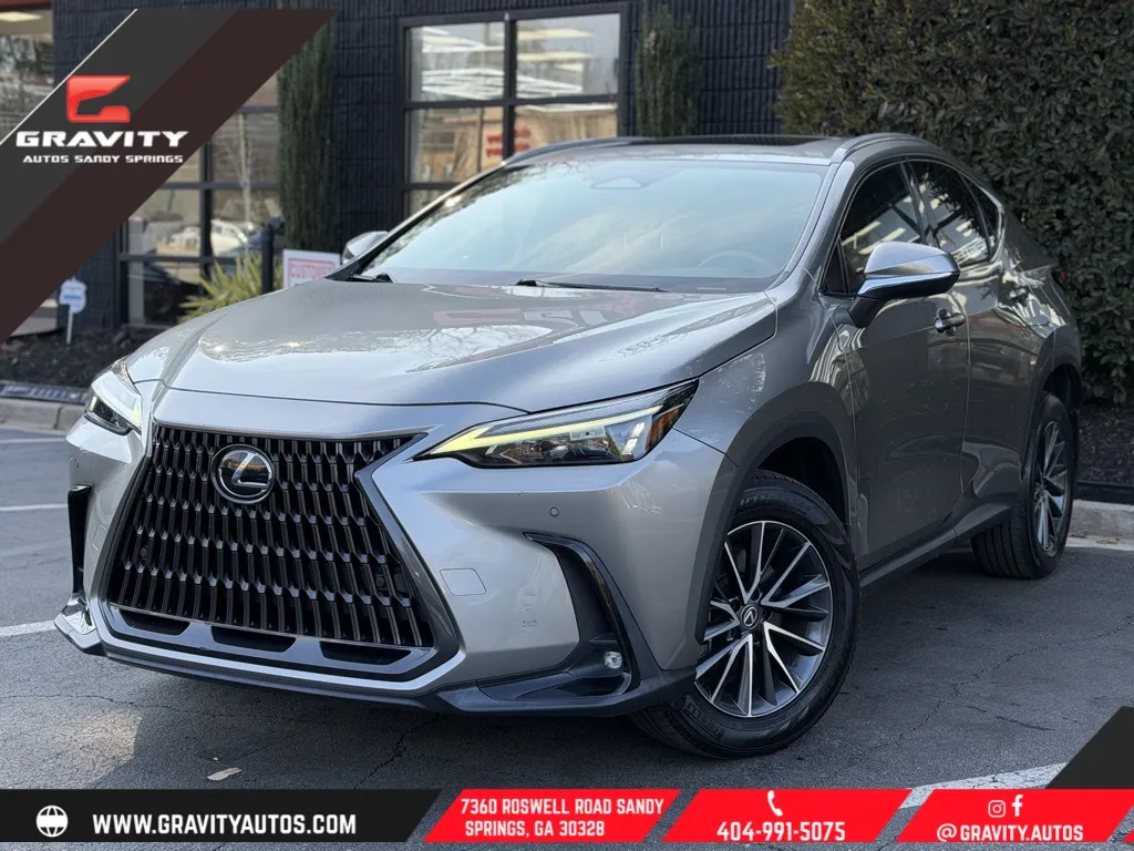 Silver 2022 Lexus NX 350 Premium for sale in Sandy Springs, GA