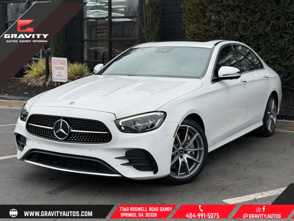 Black 2022 Mercedes-Benz E-Class E 350 for sale in Sandy Springs, GA