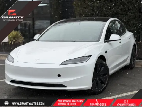 White 2024 Tesla Model 3 for sale in Sandy Springs, GA