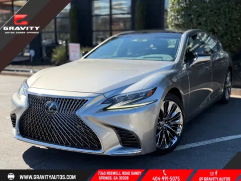 Silver 2018 Lexus LS 500 Base for sale in Sandy Springs, GA