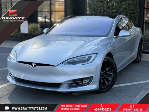 Blue 2017 Tesla Model S 75 for sale in Sandy Springs, GA