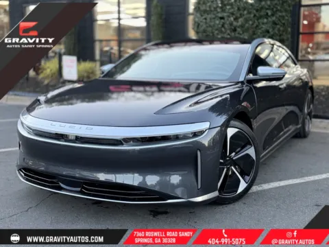 Gray 2023 Lucid Air Grand Touring for sale in Sandy Springs, GA