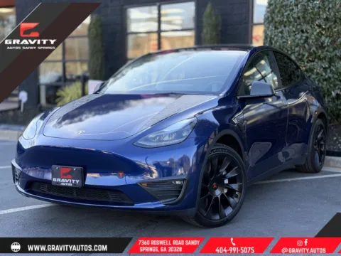 Blue 2023 Tesla Model Y Long Range for sale in Sandy Springs, GA
