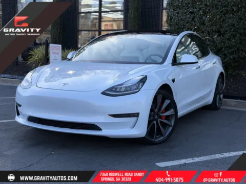 White 2019 Tesla Model 3 Long Range for sale in Sandy Springs, GA
