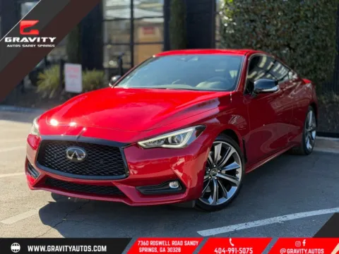 Red 2021 INFINITI Q60 Red Sport 400 for sale in Sandy Springs, GA