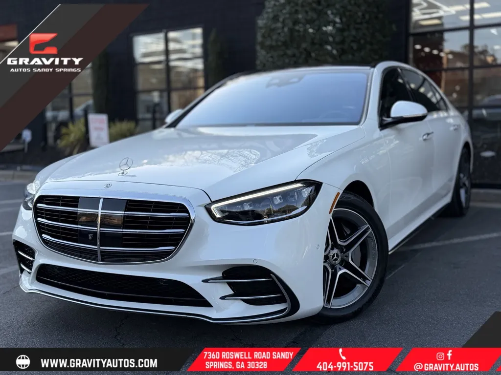 Black 2022 Mercedes-Benz S-Class S 580 for sale in Sandy Springs, GA