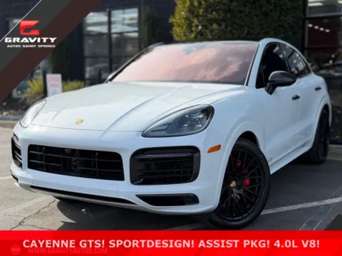 White 2023 Porsche Cayenne Coupe GTS for sale in Sandy Springs, GA