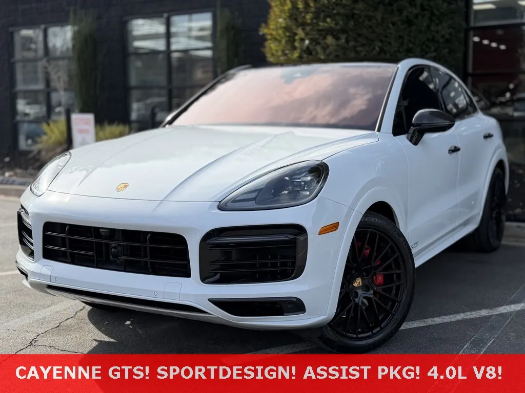 White 2023 Porsche Cayenne Coupe GTS for sale in Sandy Springs, GA