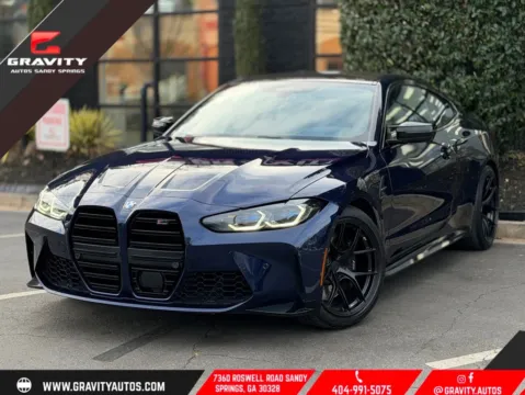 Blue 2021 BMW M4 Competition for sale in Sandy Springs, GA