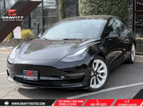 Black 2023 Tesla Model 3 for sale in Sandy Springs, GA