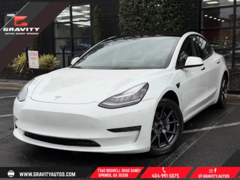 Blue 2022 Tesla Model 3 for sale in Sandy Springs, GA