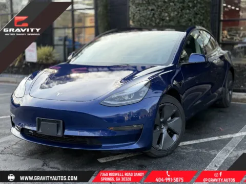 Blue 2023 Tesla Model 3 for sale in Sandy Springs, GA