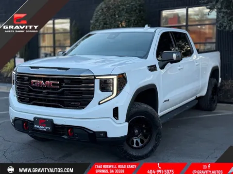White 2023 GMC Sierra 1500 AT4 for sale in Sandy Springs, GA
