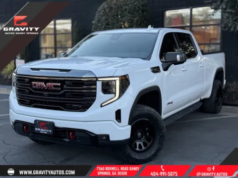 White 2023 GMC Sierra 1500 AT4 for sale in Sandy Springs, GA