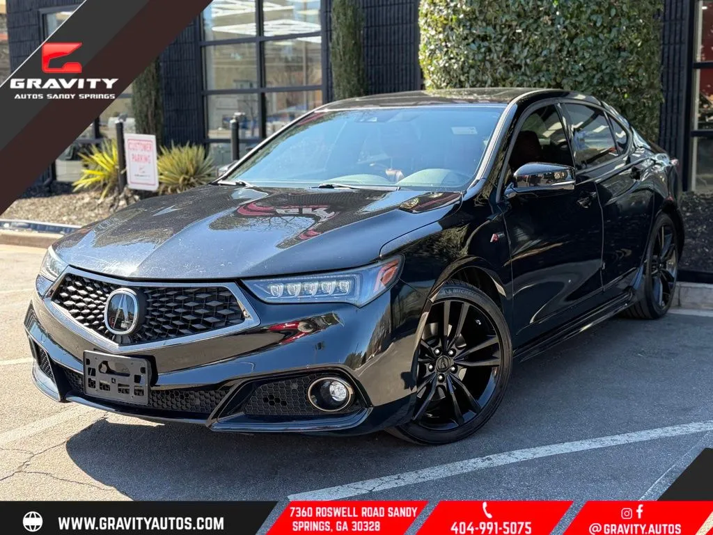 Black 2019 Acura TLX 2.4L Technology Pkg w/A-Spec Pkg for sale in Sandy Springs, GA