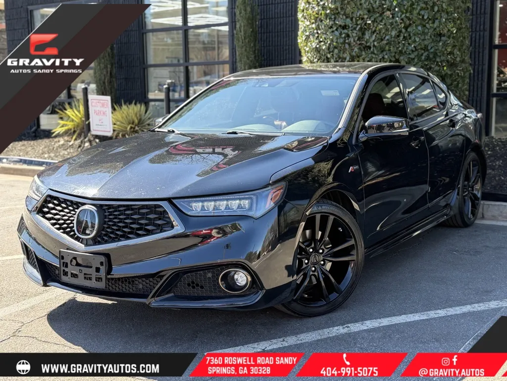 Black 2019 Acura TLX 2.4L Technology Pkg w/A-Spec Pkg for sale in Sandy Springs, GA