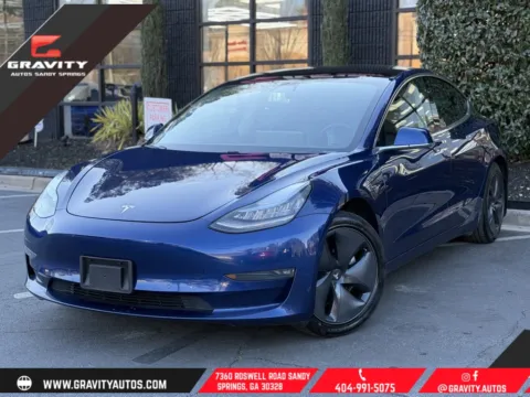 Blue 2019 Tesla Model 3 Long Range for sale in Sandy Springs, GA