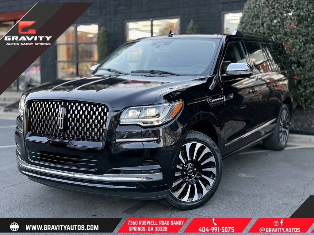 Black 2022 Lincoln Navigator L L Black Label for sale in Sandy Springs, GA