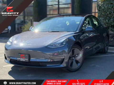 Blue 2023 Tesla Model 3 for sale in Sandy Springs, GA