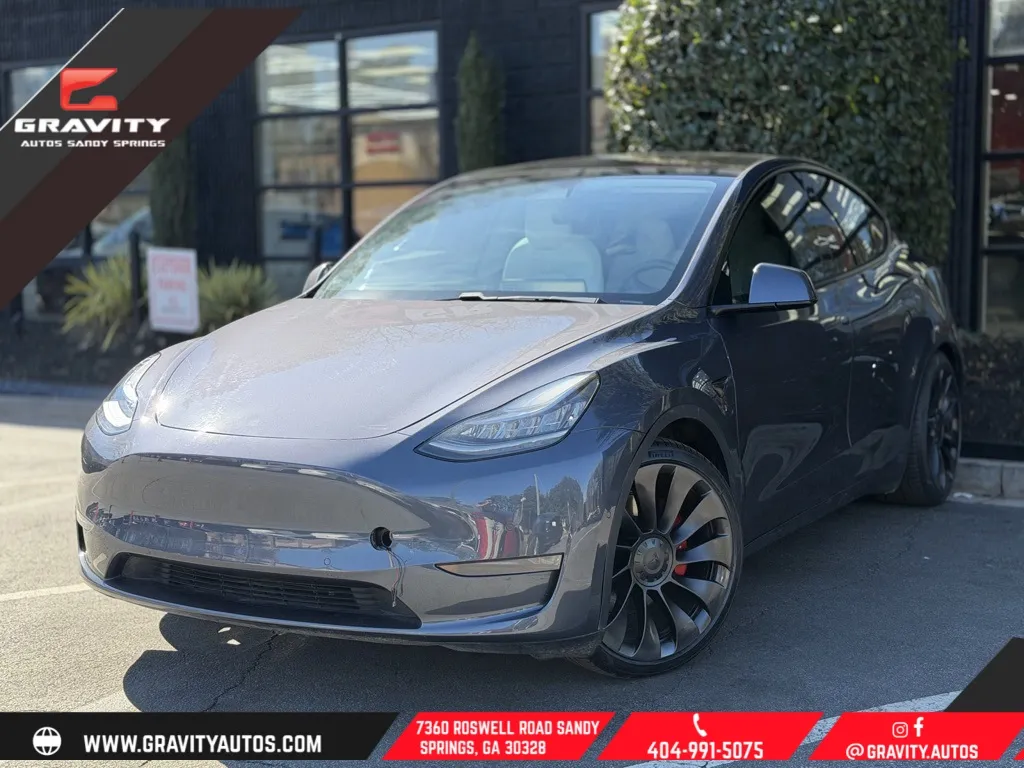 Silver 2020 Tesla Model Y Performance for sale in Sandy Springs, GA