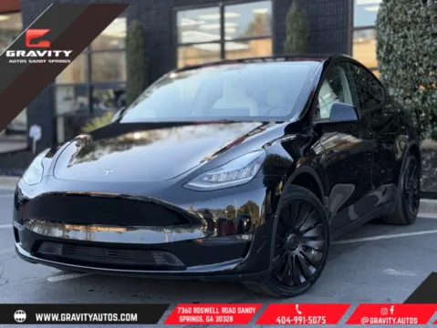 Black 2021 Tesla Model Y Long Range for sale in Sandy Springs, GA