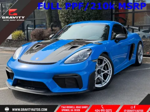Gray 2025 Porsche 718 Cayman GT4 RS for sale in Sandy Springs, GA