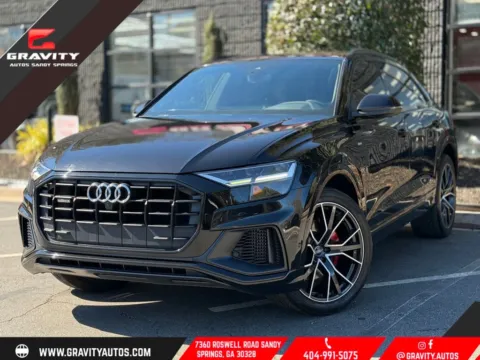 Black 2019 Audi Q8 3.0T Premium Plus for sale in Sandy Springs, GA