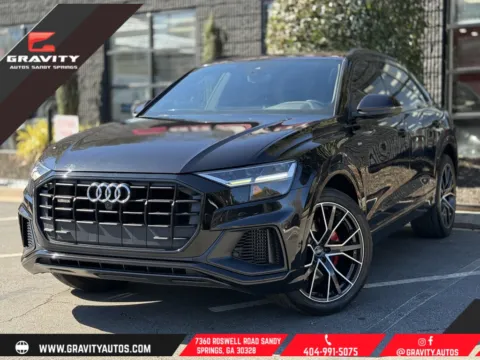 Black 2019 Audi Q8 3.0T Premium Plus for sale in Sandy Springs, GA