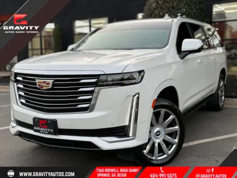 White 2024 Cadillac Escalade ESV Premium Luxury Platinum for sale in Sandy Springs, GA