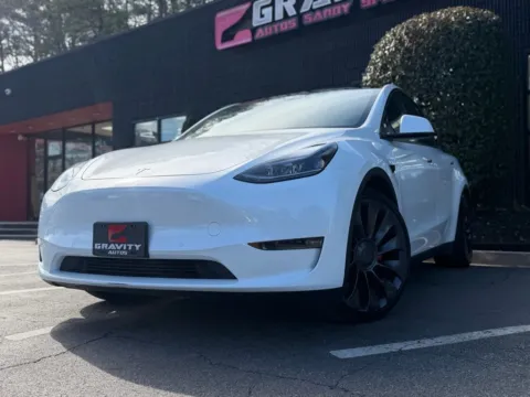 Photos of 2021 Tesla Model Y Performance for sale in Sandy Springs, GA at Gravity Autos Sandy Springs