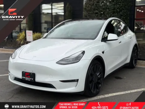 White 2022 Tesla Model Y Performance for sale in Sandy Springs, GA