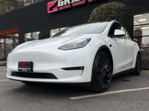 Photos of 2022 Tesla Model Y Performance for sale in Sandy Springs, GA at Gravity Autos Sandy Springs