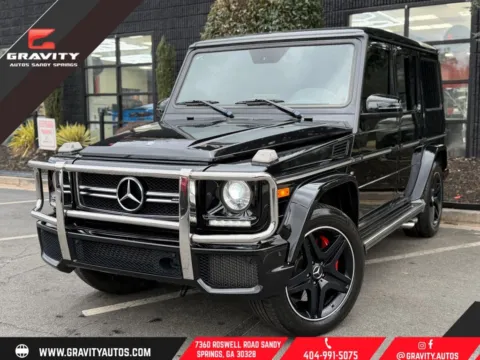 Black 2017 Mercedes-Benz G-Class G 63 AMG for sale in Sandy Springs, GA