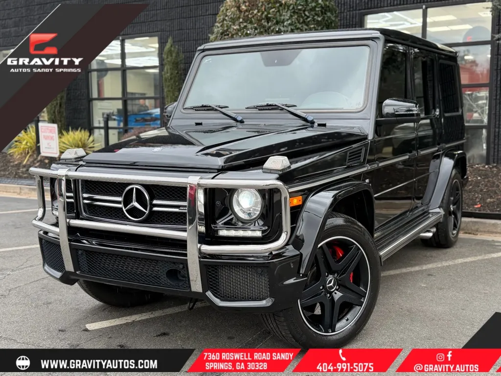 Black 2017 Mercedes-Benz G-Class G 63 AMG for sale in Sandy Springs, GA