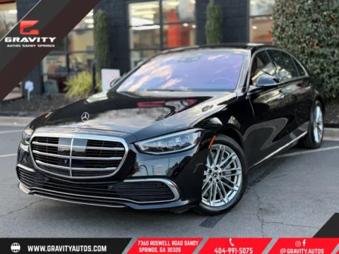 Black 2021 Mercedes-Benz S-Class S 580 for sale in Sandy Springs, GA