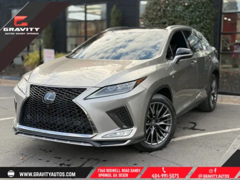 Silver 2021 Lexus RX 350 F Sport Handling for sale in Sandy Springs, GA
