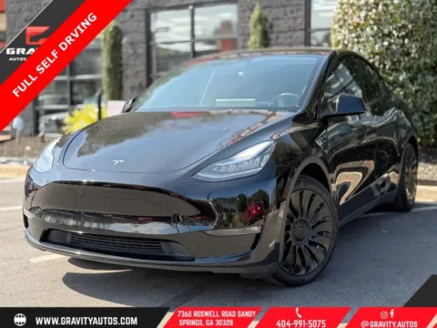 Black 2021 Tesla Model Y Long Range for sale in Sandy Springs, GA
