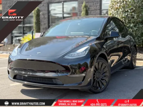 Black 2021 Tesla Model Y Long Range for sale in Sandy Springs, GA