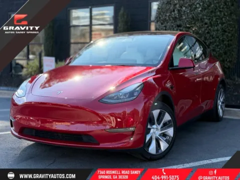 Red 2022 Tesla Model Y Long Range for sale in Sandy Springs, GA