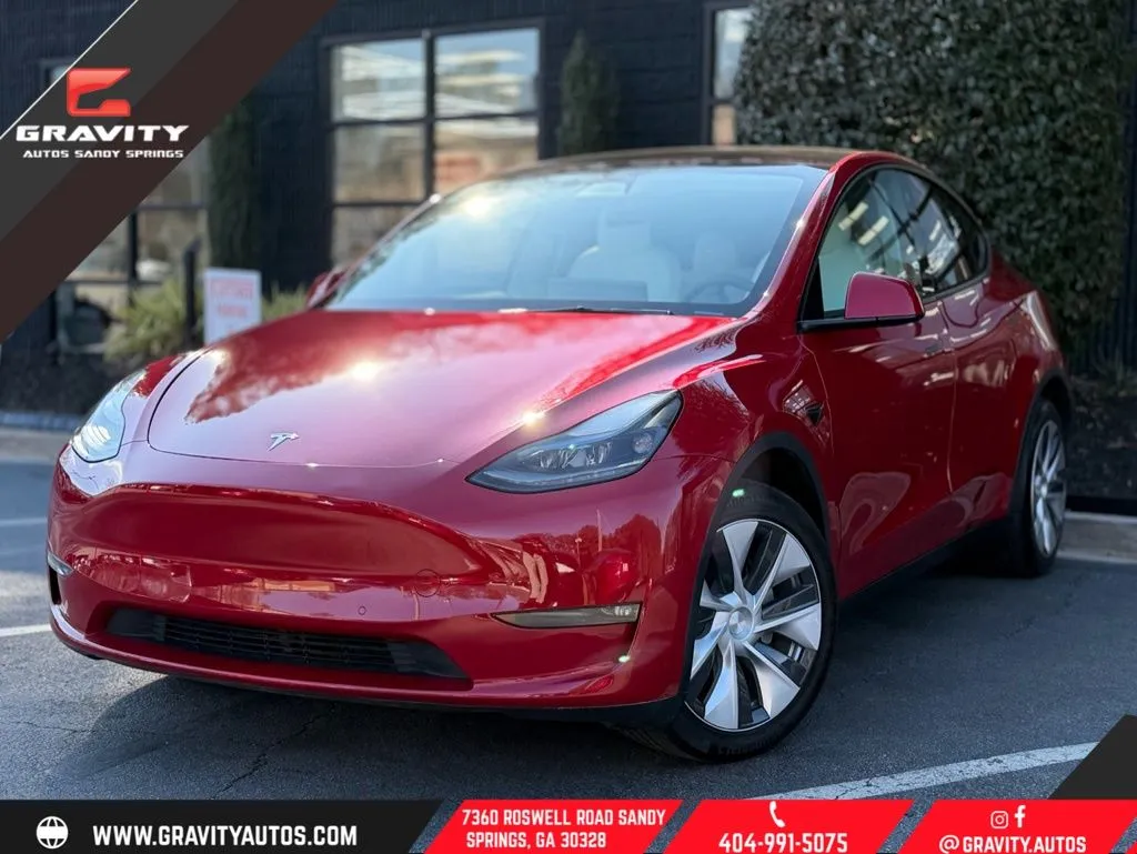 Red 2022 Tesla Model Y Long Range for sale in Sandy Springs, GA