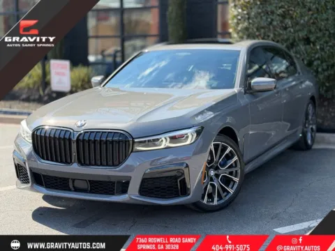 Gray 2021 BMW 7 Series 740i for sale in Sandy Springs, GA