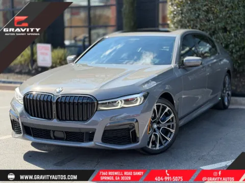 Gray 2021 BMW 7 Series 740i for sale in Sandy Springs, GA