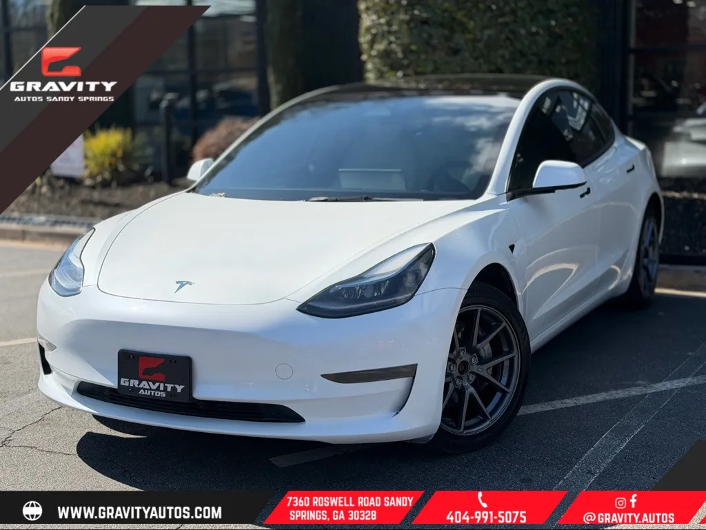 White 2023 Tesla Model 3 Long Range for sale in Sandy Springs, GA