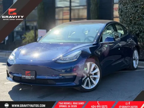 Blue 2018 Tesla Model 3 Long Range for sale in Sandy Springs, GA