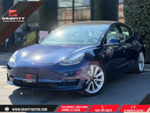 Blue 2018 Tesla Model 3 Long Range for sale in Sandy Springs, GA
