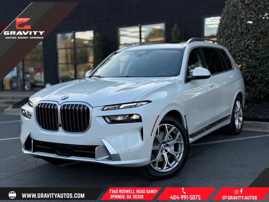 White 2023 BMW X7 xDrive40i for sale in Sandy Springs, GA