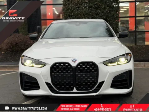 White 2023 BMW 4 Series M440i for sale in Sandy Springs, GA