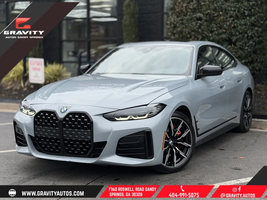 Gray 2023 BMW 4 Series 430i Gran Coupe for sale in Sandy Springs, GA