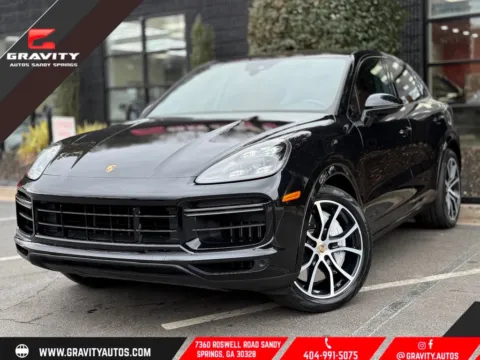 Black 2020 Porsche Cayenne Coupe Turbo for sale in Sandy Springs, GA