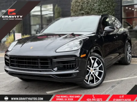 Black 2020 Porsche Cayenne Coupe Turbo for sale in Sandy Springs, GA